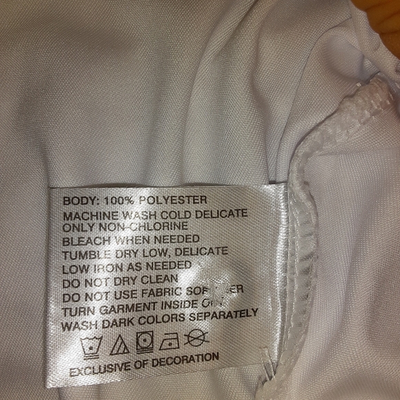 Clique L Tank top mens white shirt polo - Picture 5 of 5